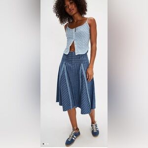 Women’s Free People Denim A line Skirt, size 8